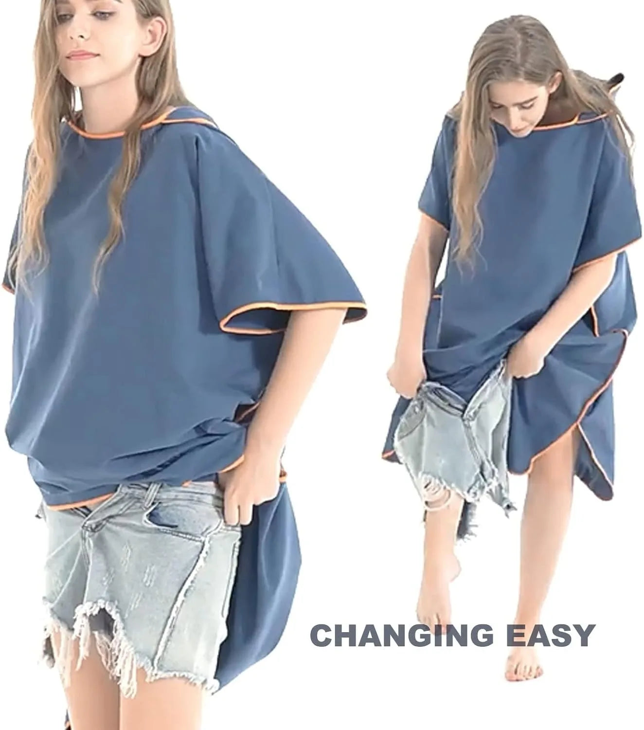 Poncho de surf, serviette de change avec capuche