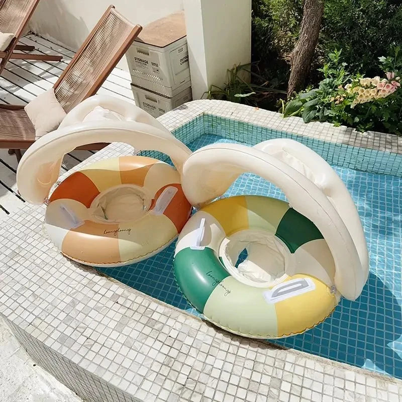 Bouée gonflable pour bébé, siège flottant, anneau de natation