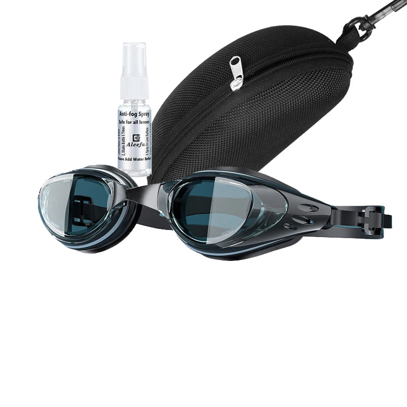 Lunettes de natation correctrices personnalisées pour adultes et enfants, anti-buée