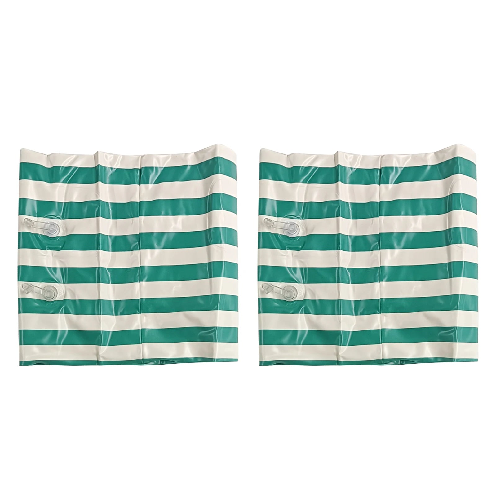 1 paire de brassards de piscine gonflables à double coussin d'air, accessoires de natation pour adultes et enfants en PVC imprimé