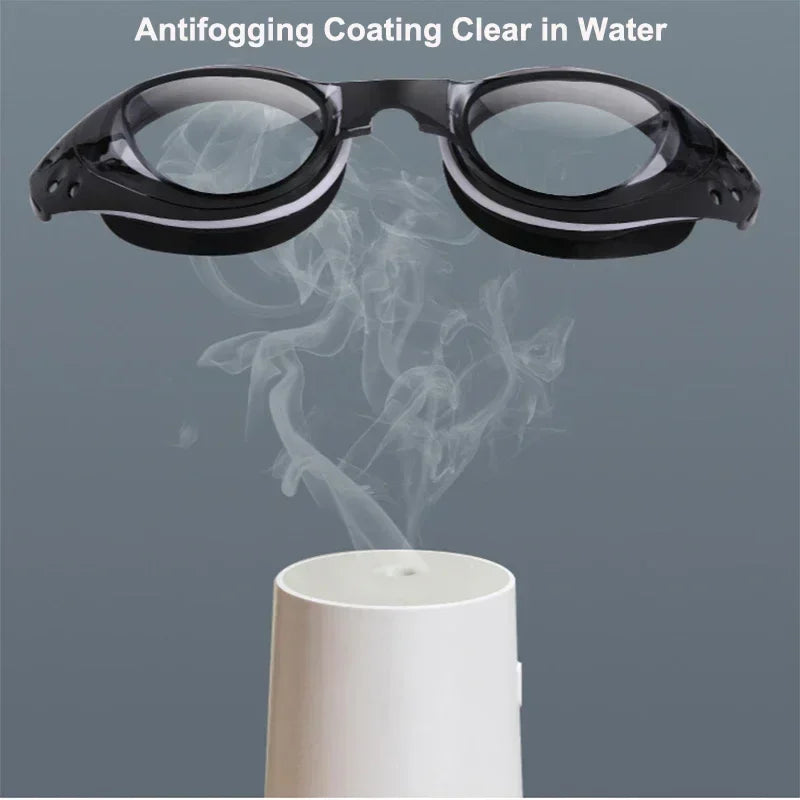 Lunettes de natation correctrices personnalisées pour adultes et enfants, anti-buée