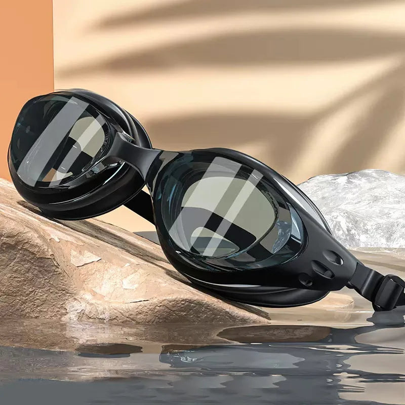 Lunettes de natation correctrices personnalisées pour adultes et enfants, anti-buée