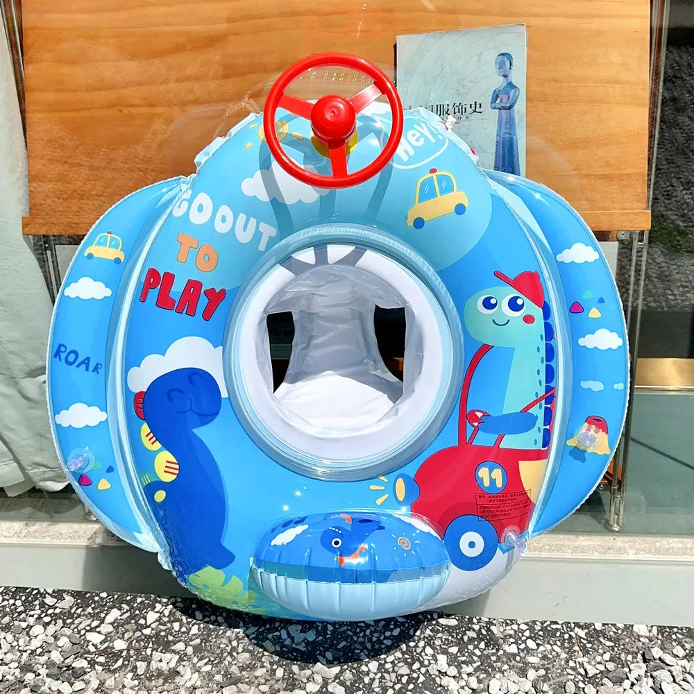 Bouée gonflable pour bébé, siège flottant, anneau de natation
