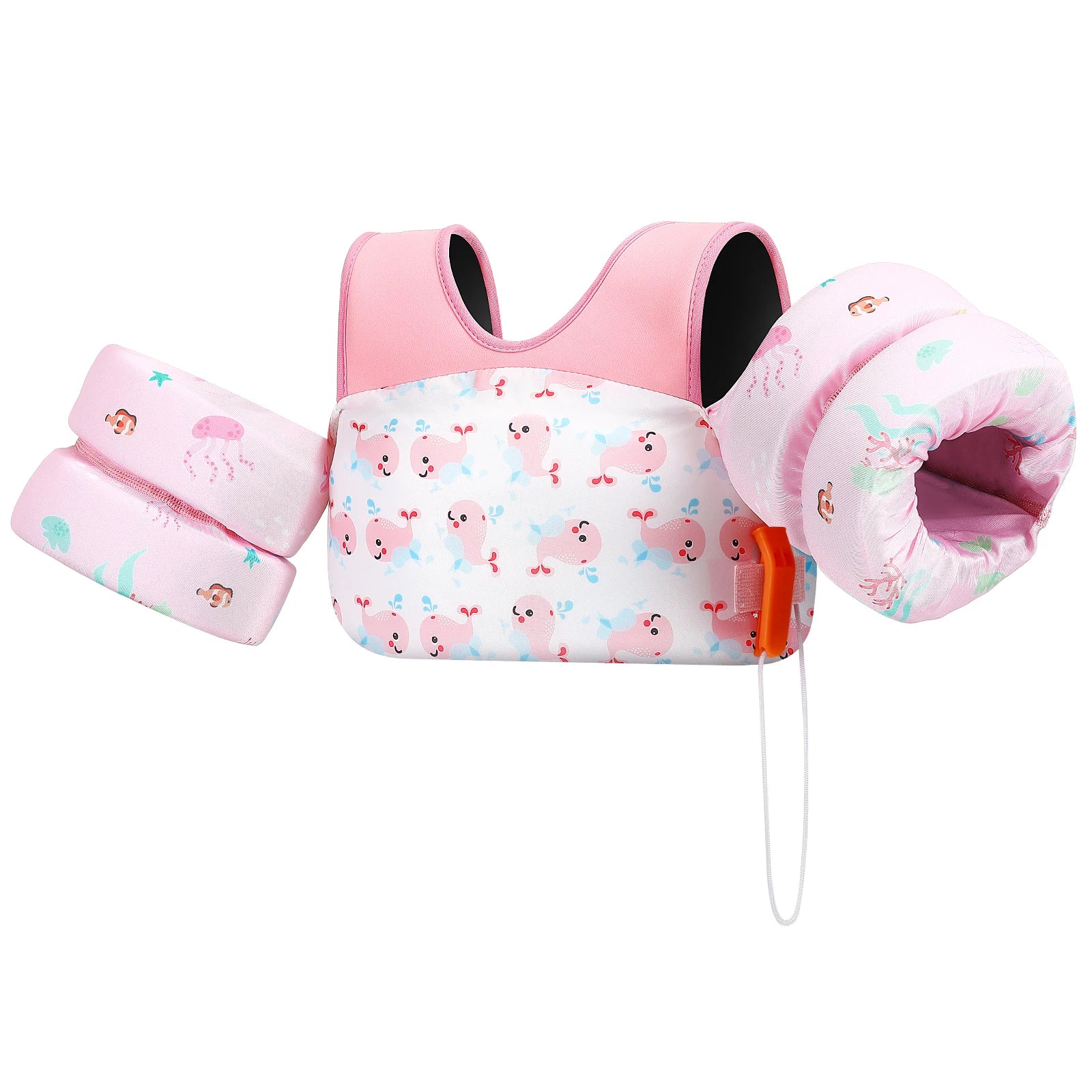 Gilet de Sauvetage Enfant avec Bras de Natation
