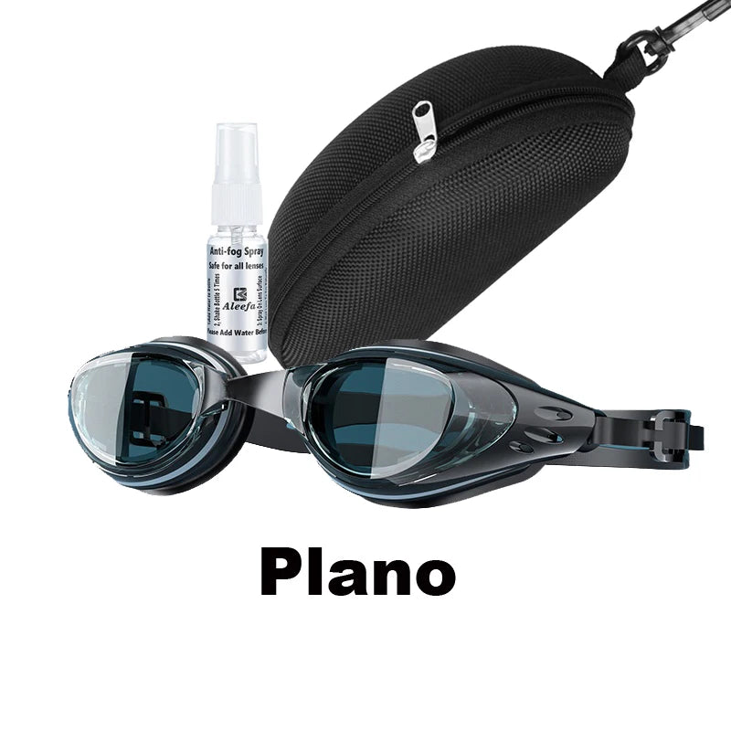 Lunettes de natation correctrices personnalisées pour adultes et enfants, anti-buée