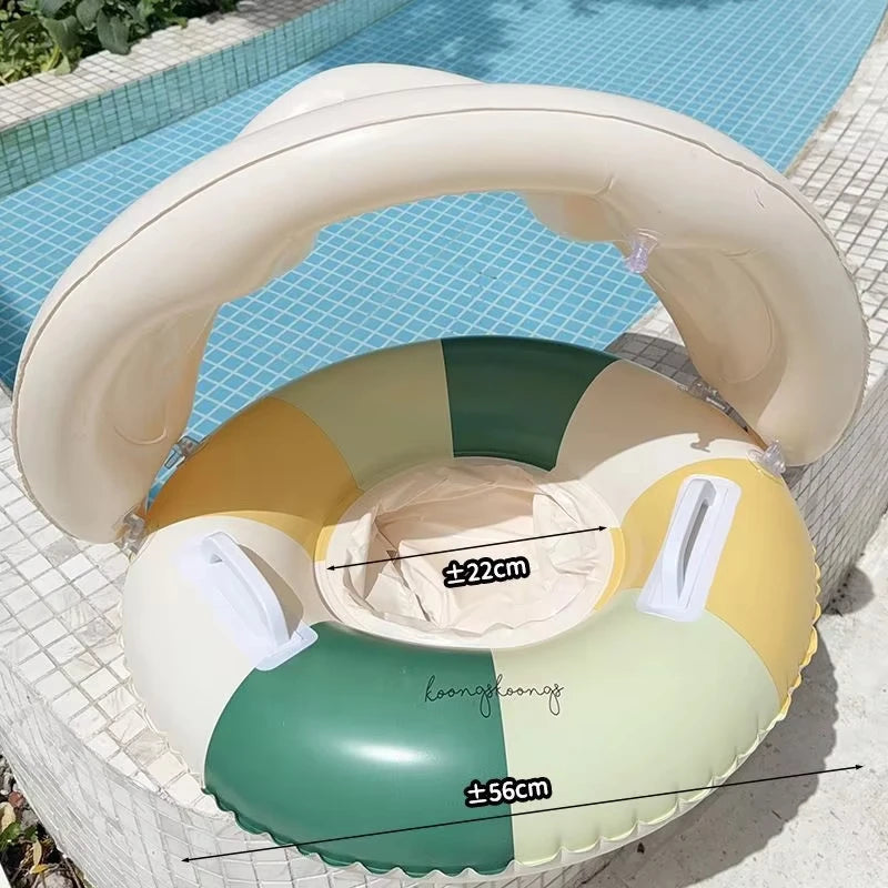 Bouée gonflable pour bébé, siège flottant, anneau de natation