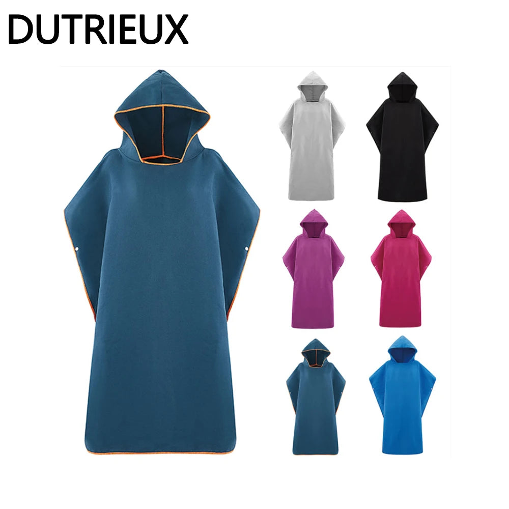 Poncho de surf, serviette de change avec capuche