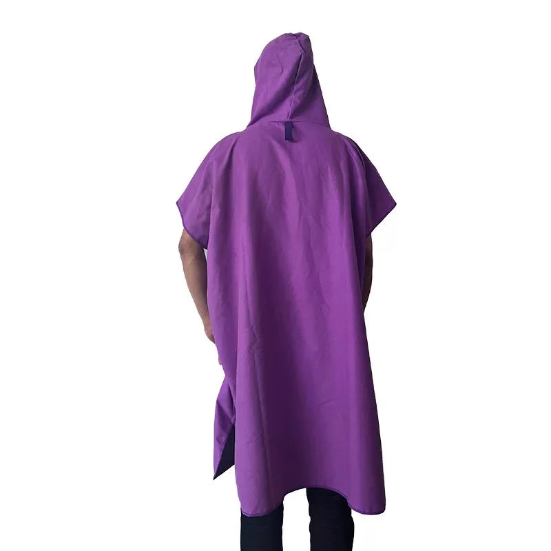 Poncho de surf, serviette de change avec capuche