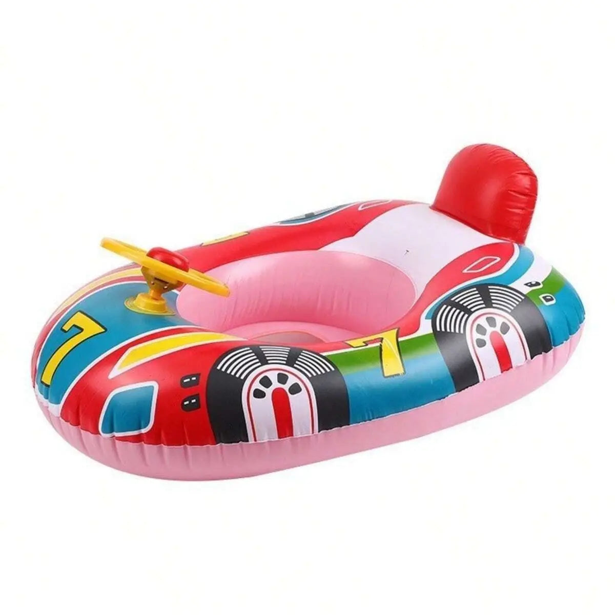 Bouée gonflable pour bébé, motif voiture mignon