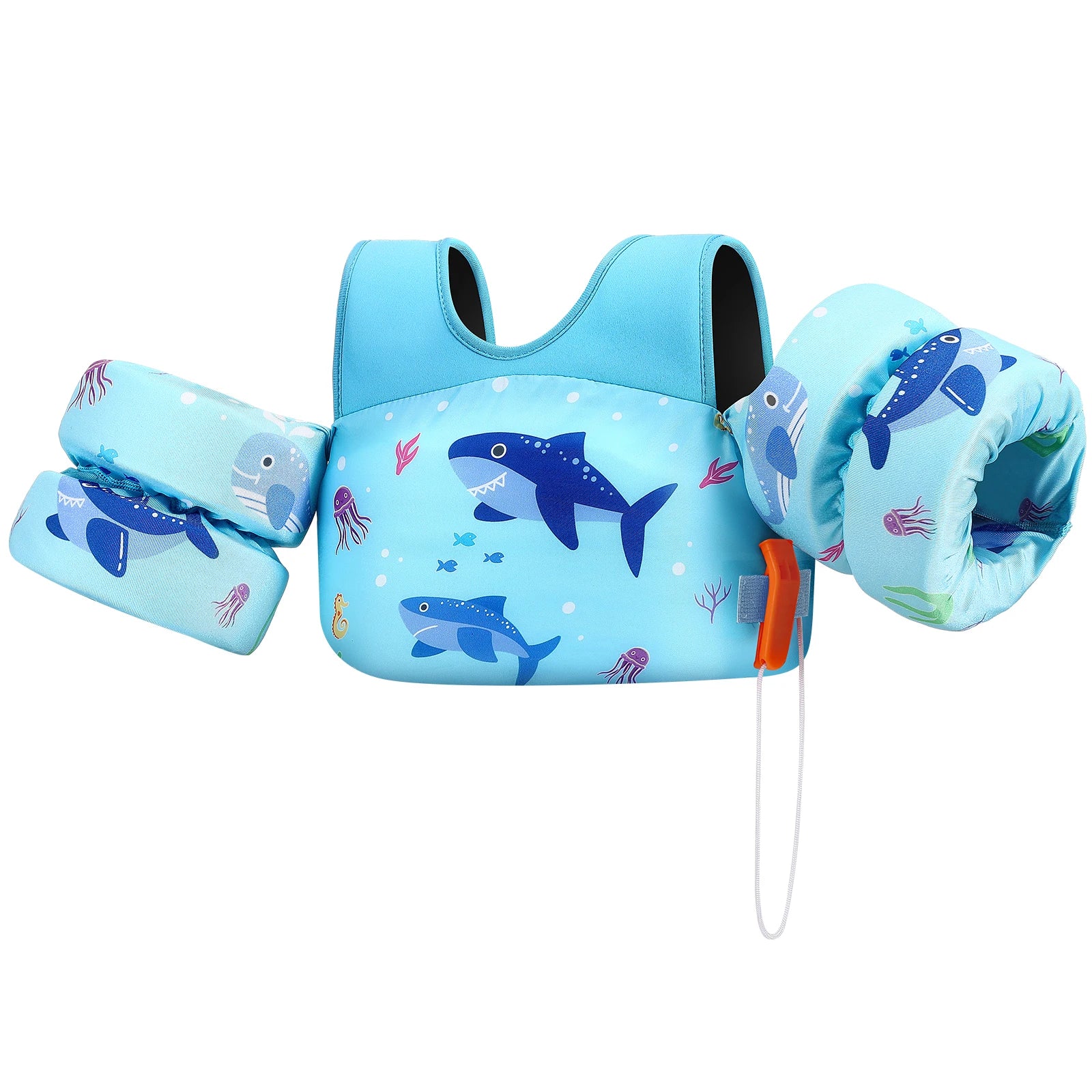 Gilet de Sauvetage Enfant avec Bras de Natation