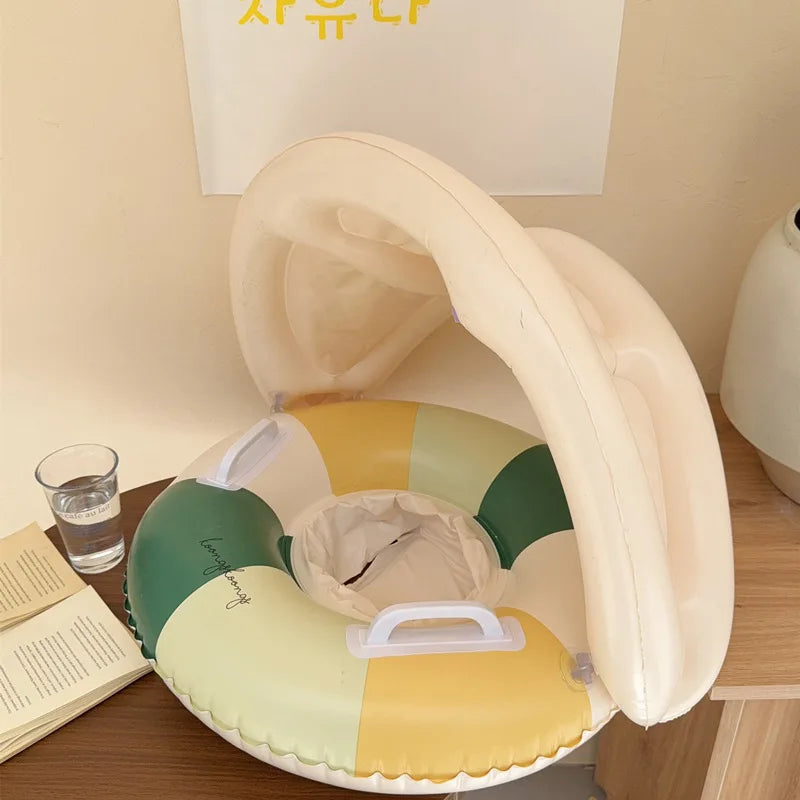 Bouée gonflable pour bébé, siège flottant, anneau de natation